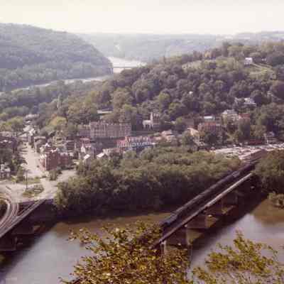 Harpers Ferry from Maryland Heights