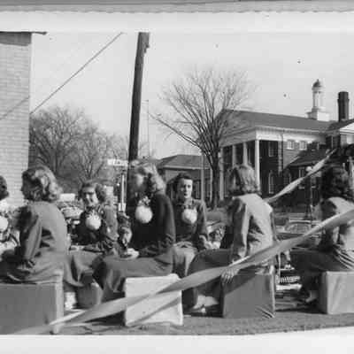 Charles Town High School homecoming parade - 1950