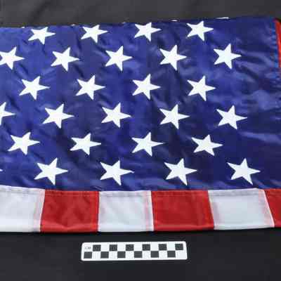 Nylon red, white and blue American flag