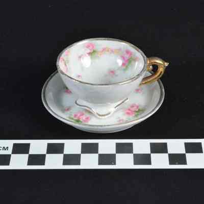 Tea cup with saucer