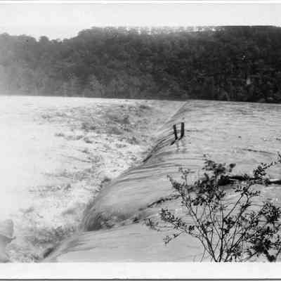 1924 flood at Millville power plant