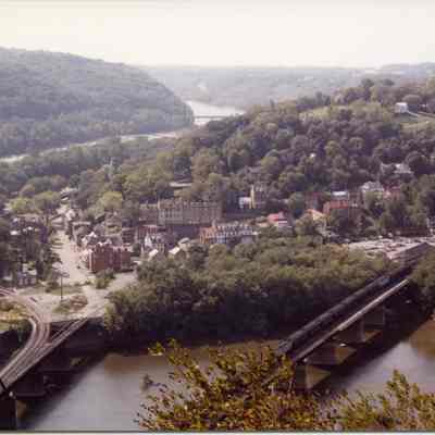 Harpers Ferry from Maryland Heights