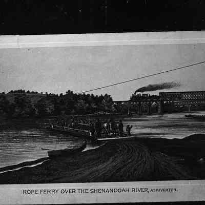 Line drawings of Shenandoah at Riverton, Virginia