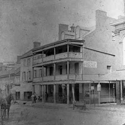 Hotel Watson front, 1896