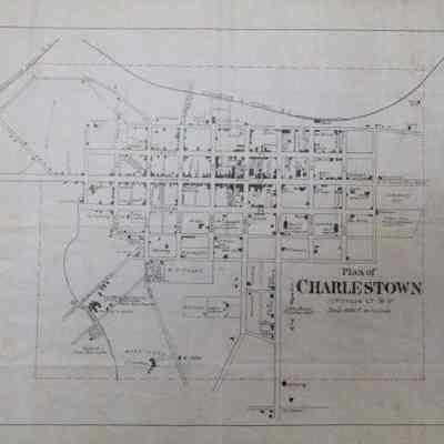 Plan of Charles Town ca. 1875