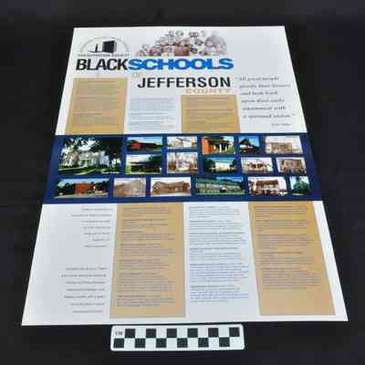 Jefferson County Black History Preservation Society poster