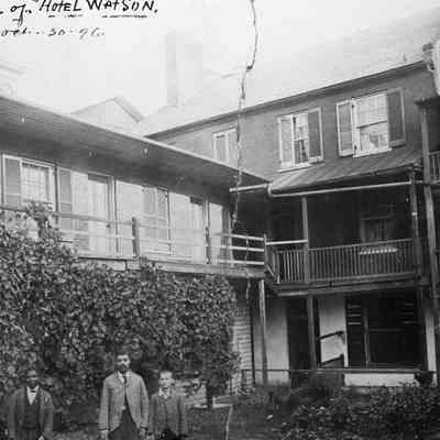 Hotel Watson, rear 1896