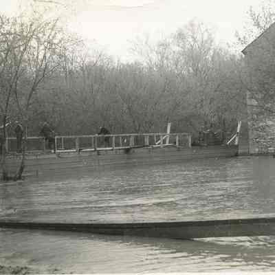 Shepherdstown during 1936 flood