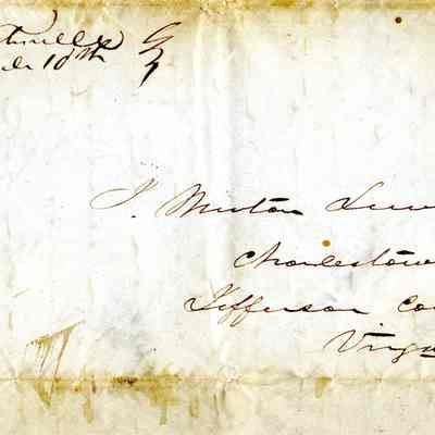 Before postage stamps