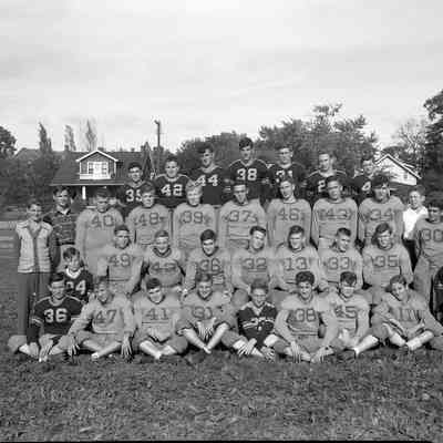 Charles Town High School football squad, 1945