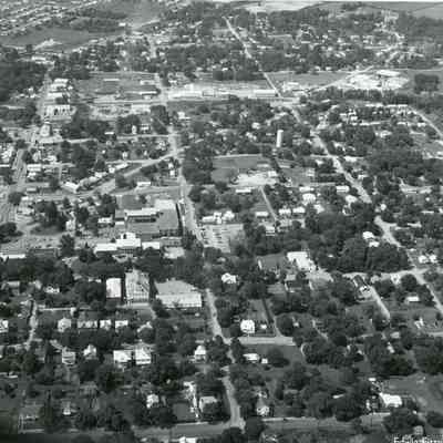Aerial view of Ranson and Charles Town