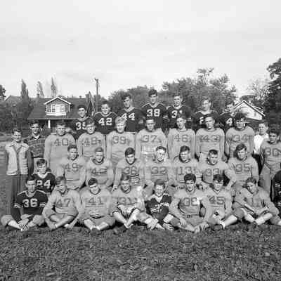 Charles Town High School football squad, 1945