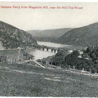 Overlooking Harpers Ferry from Magazine Hill, near the Hill-Top House