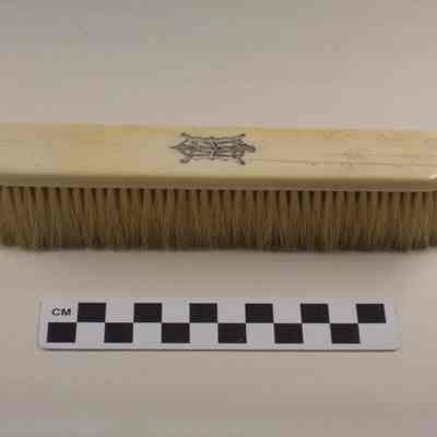 Ivory handled clothes brush