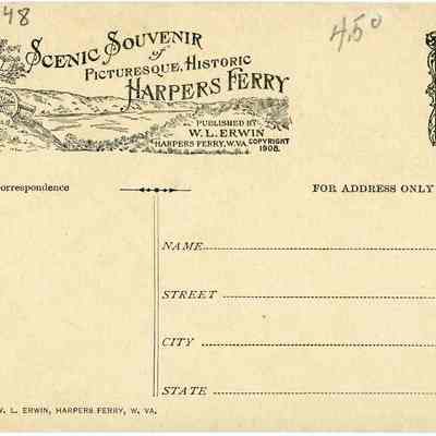 Overlooking Harpers Ferry from Magazine Hill, near the Hill-Top House