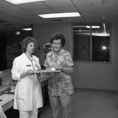 UNK (L) and Marie Mason (R)