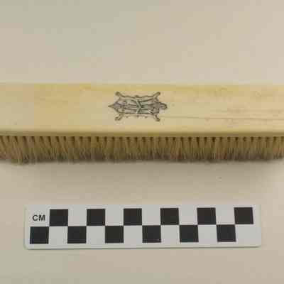 Ivory handled clothes brush