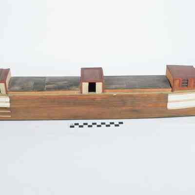 Model of Chesapeake & Ohio Canal boat