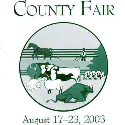 51st Annual Jefferson County Fair August 17 - 23, 2003