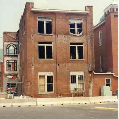 Constructing new St. Margaret's Hall in Charles Town, West Virginia in 1998