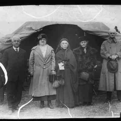 Three women and two men