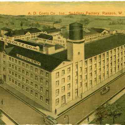 A. D. Goetz Co., Inc., Saddlery Factory, Ranson, W. Va.