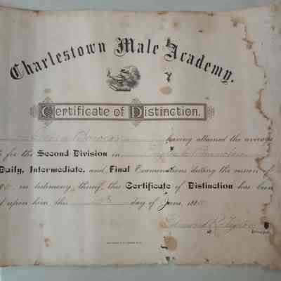 Certificate of Distinction