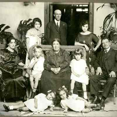 R. S. B. Washington and his family in Mexico