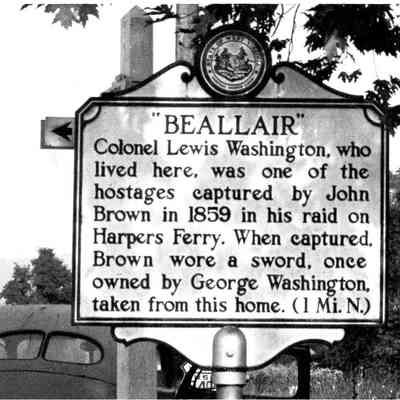 Beallair historical marker