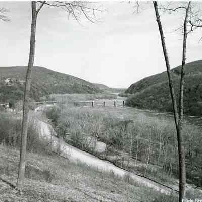 Shenandoah River and the Harpers Ferry Gap