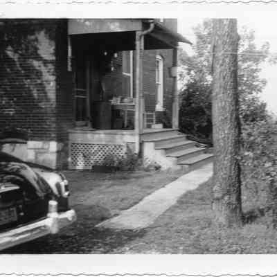 Milton residence on Summit Point Road - back - 1954