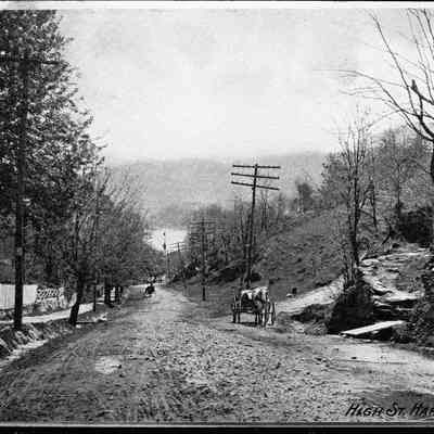 Postcard of High Street, published 1891, mailed 1909