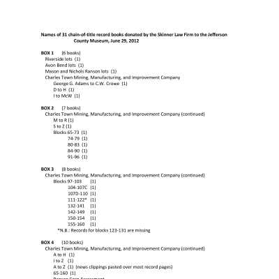 Mason, Nichols, and Skinner Law Practice Record Books