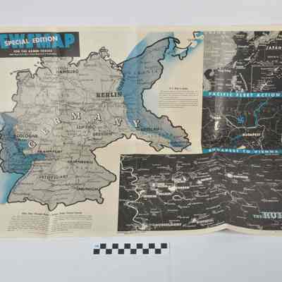 World War II Map of Germany
