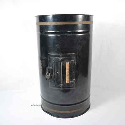 Ballot drum box manufactured by George D. Barnard Co