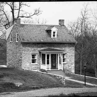 Small old stone house at Morgan Springs