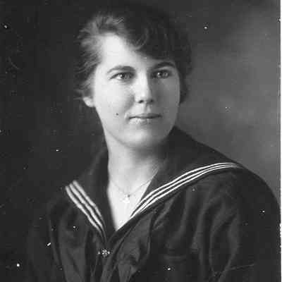 Woman in sports uniform