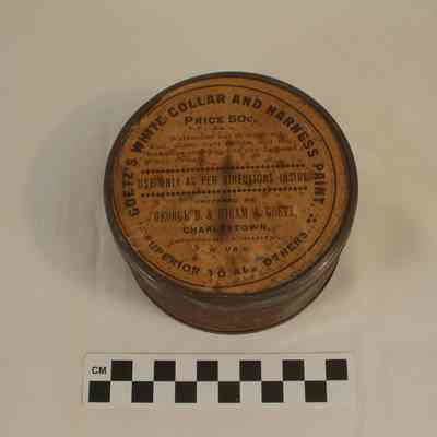 White Collar and Harness Paint can