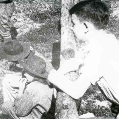 Unidentified Boy Scouts