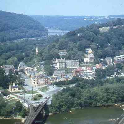 Harpers Ferry from Maryland Heights