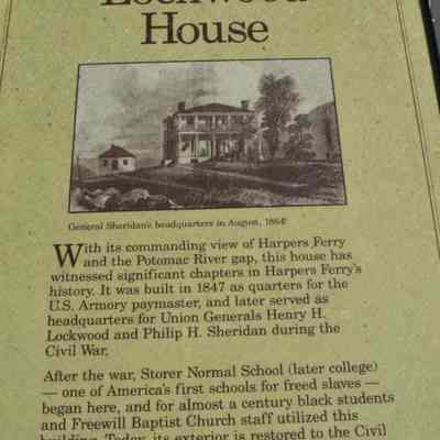 Lockwood House plaque
