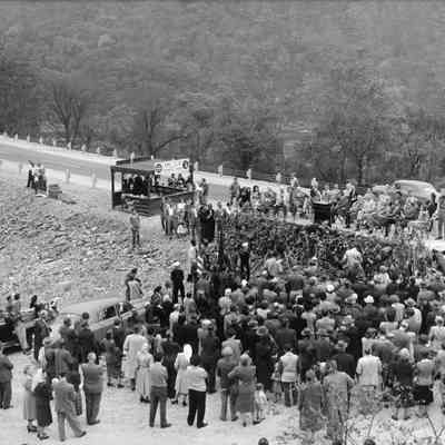 Route 340 bridge opening ceremony