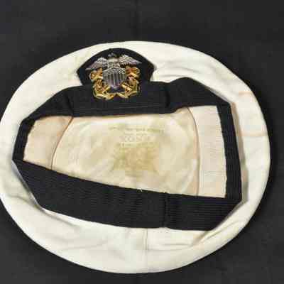 U.S. Navy peaked cap - A