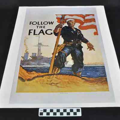 Reproduction of World War II poster