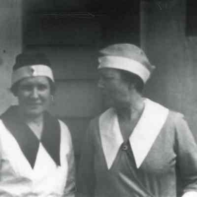 Red Cross volunteers