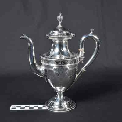 Sterling silver teapot