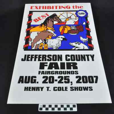 Jefferson County Fair poster