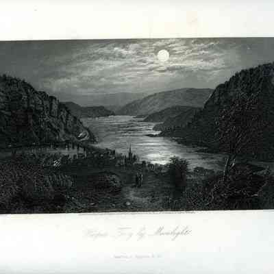 Harper's Ferry by Moonlight