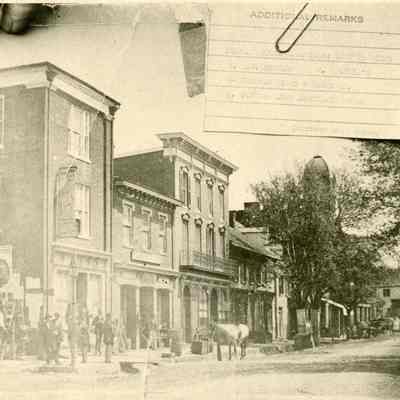 Corner of Charles and West Washington streets