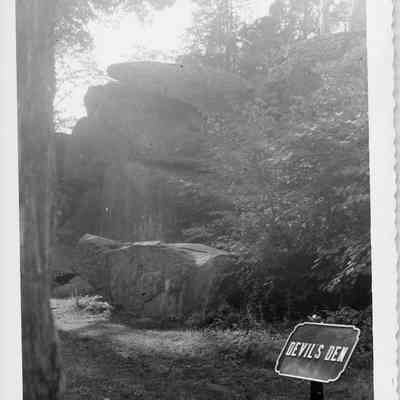 Devil's Den, Gettysburg, PA - 1950